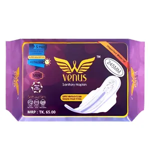 Venus Cotton Ultra‑Thin Sanitary Pads with Wings