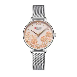 Curren 9065 Quartz Watch With Stainless Steel Strap for Women - Variant 3