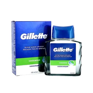 Gillette Cool Wave After Shave Alchohol Free Splash 100Ml