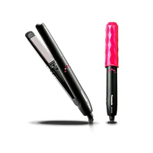 Panasonic EH-HV10 Straight and Curl Hair Straightener for Women