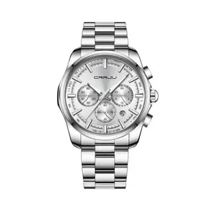 CRRJU 2296 Stainless Steel Quartz Analog Business Classic Men's Watch - Variant 4