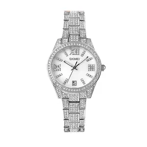Skmei 1741 Luxury Quartz Stainless Steel Diamond Women Watches - Variant 2