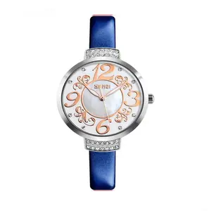 Skmei 9160 Genuine Leather Multi-Color Fashion Women Wrist Watch - Variant 3