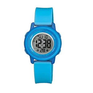 Q&Q M208J001Y Digital Blue Water Resistant Unisex Watch