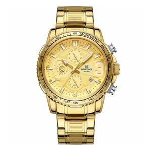 NAVIFORCE NF8017 Multifunction Stainless Steel Quartz Men's Watch - Variant 4