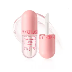 PINKFLASH PF-L12 Care Plus Waterproof Lip Gloss Oil - 4ml