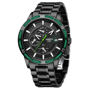 Nibosi 2568 Stainless Steel Multifunctional Chronograph classical Men's Watch - Variant 4