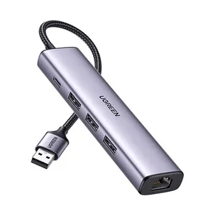UGREEN CM475 4 in 1 Ethernet Adapter Hub