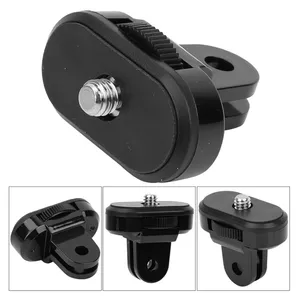 Acouto Action Camera 1/4 Inch Screw Mount Universal Metal Tripod