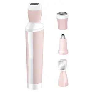 Kemei KM-3024 4-in-1 Rechargeable Women's  Epilators