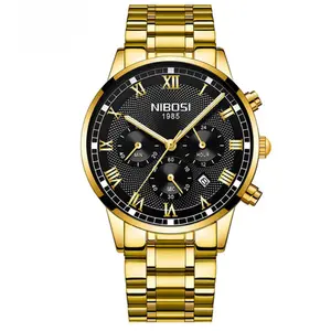 Nibosi 2339 Luxury Stainless Steel Casual Fashion Men's Watch