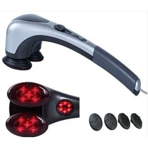 Double Head Heating Massager with Infrared Technology