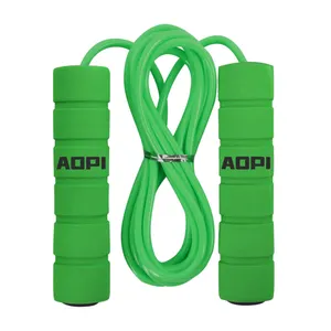 Long Handle Lightweight Plastic Cord Skipping Rope - Variant 3