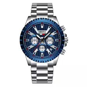 Nibosi 2505 High Quality Stainless Steel Fashionable Men's Watch - Variant 3