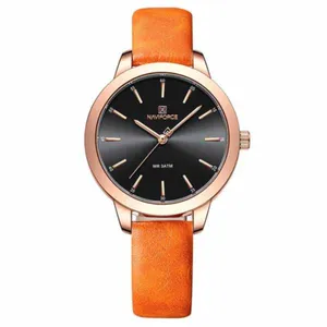 NAVIFORCE 5024 Casual PU Leather Waterproof Quartz Women's Watch - Variant 4