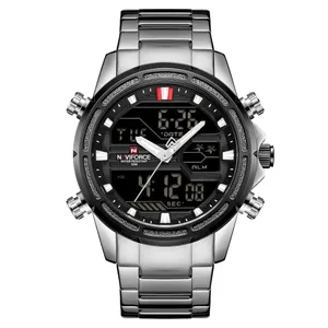 Naviforce NF9138 Luxurious Stainless Steel Men's Watch - Variant 1