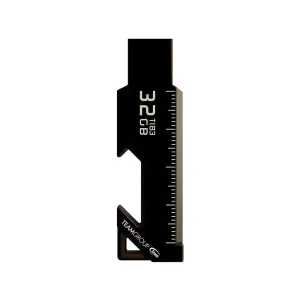 Team Theme Series T183 32GB USB 3.2 Nickel Black Pen Drive