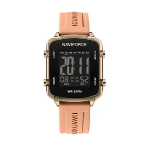 Naviforce 7120 Silicone Strap Multi-Functional Sport Fashion Digital Women Watch - Variant 4