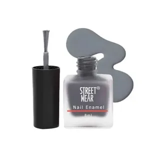Street Wear Matte Nail Enamel Cool Grey Nail Polish