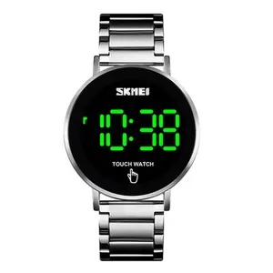 SKMEI 1550 Digital LED Touch Screen Stainless Steel Men's Watch - Variant 4