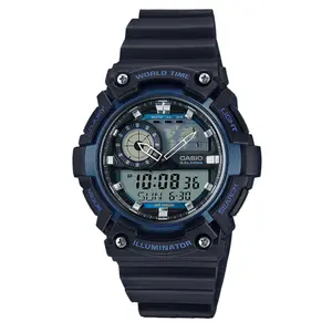 CASIO AEQ-200W-1A2VDF Resin Body Multifunctional Backlit Analog-Digital Men's Wristwatch - Variant 4