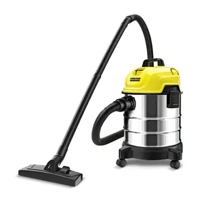 Kärcher WD 1s Classic 18L Wet & Dry 1300W Stainless Steel Vacuum Cleaner