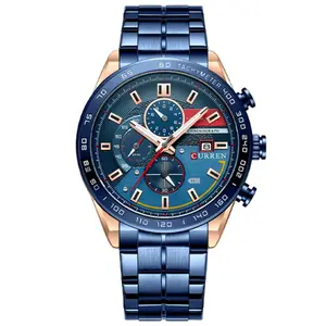 Curren 8410 Multifunction Stainless Steel Fashionable Men's Watch - Variant 2