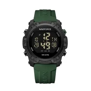 NAVIFORCE NF7104 Luminous Silicone Digital Acrylic Men's Watch  - Variant 3