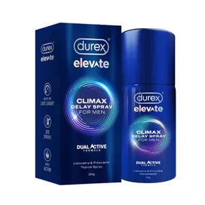 Durex Elevate Climax Delay Spray for Men – 20g Premature Ejaculation Solution