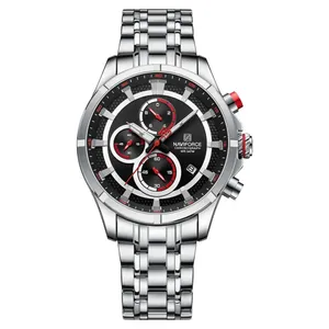 Naviforce 8046 Chronograph Stainless Steel Men Watch - Variant 4
