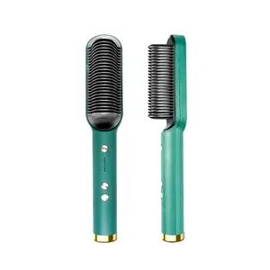 HQT-909B Comb Brush Hair Straightening Iron Built - Variant 3