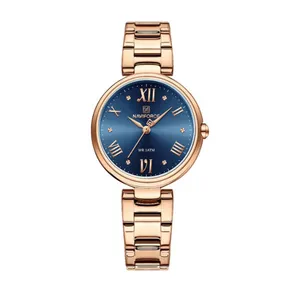 Naviforce 5030 Stainless Steel Luxury Quartz Wristwatch for Women - Variant 1
