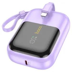 HOCO Q20 10000mAh Fountain Built-in Cable Mini Fast Charging Power Bank - Variant 3