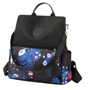 New Large Capacity Simple Style Anti-theft Women Backpack