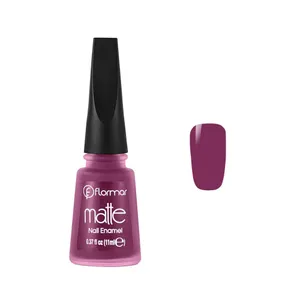 Flormar Matte Nail Enamel M10 Extreme Grape Nail Polish