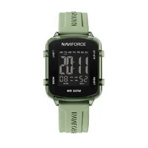 Naviforce 7120 Silicone Strap Multi-Functional Sport Fashion Digital Women Watch - Variant 3