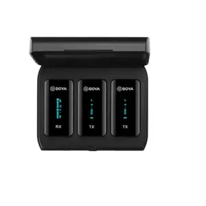 Boya BY-XM6-K2 Rechargeable Ultracompact 2.4GHz Wireless Microphone