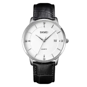 SKMEI 1801 Business Calendar Leather Strap Classic Quartz Watch - Variant 3