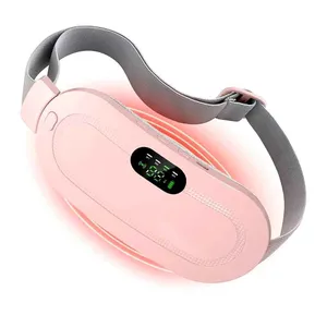Heating Pad Massage Period Pain Relieve Therapy Menstrual Cramp Electric Belt