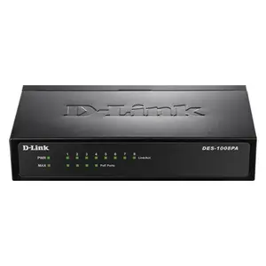 D-Link DES-1008P 8-Port Network Switch with 4 PoE Ports