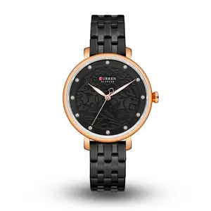 CURREN 9046 Stainless Steel Analog Watch For Women - Variant 3