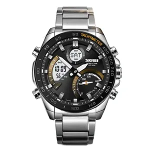 Skmei 1889 Dual Display Chronograph Stainless Steel Men's Watch - Variant 3