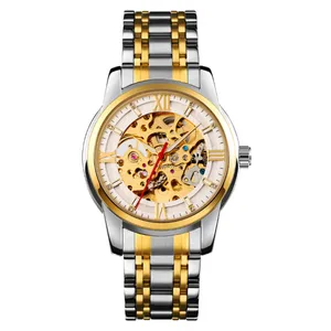SKMEI 9222 Skeleton Hollow Automatic Mechanical Men's Watch