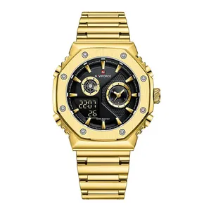 NAVIFORCE NF9216S Dual Time Display Analog Quartz Man's Watch - Variant 3