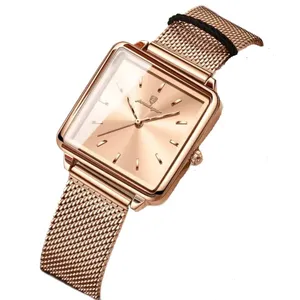 Poedagar 793 CH Stainless Steel Mesh Strap Women's Watch - Variant 2
