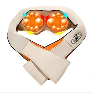 Deep Kneading Shiatsu Neck and Shoulder Massager with Heat