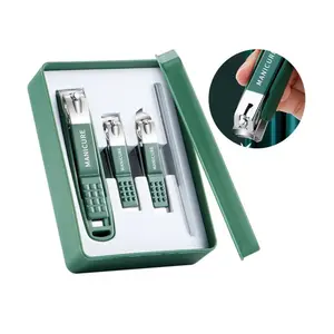 Carbon steel Manicure Pedicure Nail Cutters Clippers 3Pcs /set 