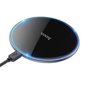 Hoco CW6 Pro 15W Ultra-Thin Wireless Fast Charger with LED Indicator - Variant 2