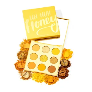 Colourpop 9 Color Pressed Eyeshadow Powder Palette Uh-huh Honey