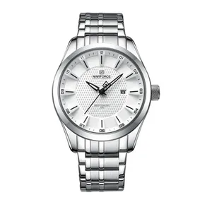 Naviforce 8032 Stainless Steel And Multifunction Waterproof Men's Watch